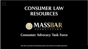 Consumer Law Resources Video